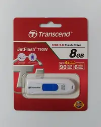 在飛比找Yahoo!奇摩拍賣優惠-《858》Transcend 創見 8GB 隨身碟 USB 