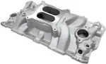 Aeroflow Sbc Street Intake Manifold Dual Plane Chev 350 Natural - AF6010-1000