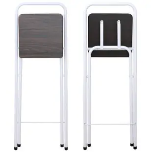 頂堅 鋼管木製椅座 高腳折疊椅 吧台椅 高腳椅 櫃台椅 餐椅 洽談椅 二色可選