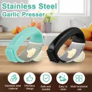 Stainless Steel Garlic Presser Comfortable Handle Garlic Press Rocker guazt