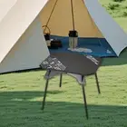 Folding Camping Table Ultralight Lightweight for Backyard Beach Backpacking