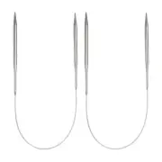 2pcs 15.75" Circular Knitting Needles US 8/5.0mm Needles 4.33"