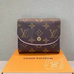 LV ARIANE 錢包 M62037粉色 M62036紅色 粒面牛皮 金色金屬 多層 三折 短夾皮夾