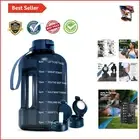 Lightweight BPA-Free Water Bottle with Time Markers - Perfect for Sports & Gym