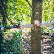 Custom Handmade Carbon Steel Blade Viking Machete Sword| Hunting Sword Camping