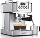 Espresso Machine, Stainless Steel Espresso Machine with Milk Frother for Latte
