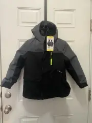 Gerry Heavy Weight 2 Jackets Worn 3 Ways With Hat New Boys Size 7/8