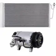 For Mini Cooper 2014 2015 2016 AC Compressor w/ A/C Condenser Drier DAC (for: Mini)