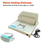 900 Sheets Electric Hot Melt Glue Binder 95MM B5 A3 Book Binding Machine A4 A5