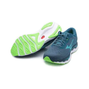 MIZUNO WAVE SKY 5 SW 慢跑鞋 藍綠 J1GC210226 男鞋