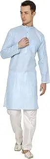 [Royal Kurta] Big Boy's Linen Kurta Pyjama