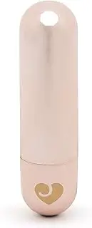 Lovehoney Glow Up Bullet Vibrator - 3 Inch Easy to Use - 10 Function Bullet Mini Vibrator for Women - Rechargeable & Waterproof - Rose Gold