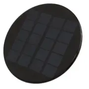 Mini Round Solar Cell Panel 1.1W 5V 120mm Rechargeable 3.7V Battery Small F FF