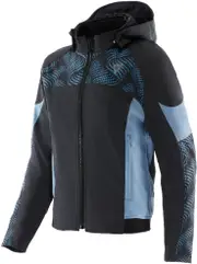Dainese Ignite 2, textile jacket , color: Black/Light Blue , size: 42