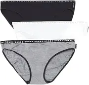 [Generic] 15 X Womens Hipster Bikini Underwear Briefs Black & White