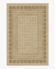 200' x 290' | Machine Washable Runner Rug | Kid & Pet Friendly | Indoor Rug | Beatrice Tan Rug | Ruggable