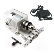 DIY Micro Woodworking Lathe Auxiliary Motor for Woodworking Buddha Bead Machine,