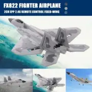 2.4G 2CH FX822 F22 Remote Control Fighter RC Fixed Wing Airplane Quadcopter Toy