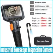 TESLONG TD500 Industrial Waterproof Borescope Inspection Camera 5 Inch Monitor