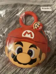 Mario Bros Silicone 3D AirPod 3rd Gen Case Cover