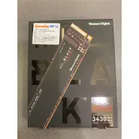 在飛比找蝦皮購物優惠-[全新未拆] WD 黑標 SN750 1TB NVMe M.