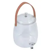 Commercial Grade Drink Pitcher Water Jugs Practical PET Plastic Juice Dispenser