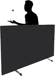 Pickleball Court Divider,Ping Pong Post Set Table Tennis Baffle, Ping Pong Baffle,Training Competition Professional Ping Pong Baffle