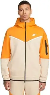 [Nike] Men's Sportswear Black/Black Tech Fleece Full-Zip Hoodie (CU4489 010)