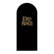Lord of the Rings Gold Logo Cardboard Backdrop Official Standee 185cm x 80cm