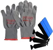3M Hand Applicator Squeegee PA1-B Tool-Kit w/ 3x Felt Tips & Lint Free Gloves
