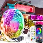 RGB LED Strip Lights Waterproof 5050 5M 10M 30M 24keys Remote Controller
