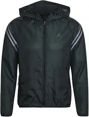 [adidas] Run Icons 3-Stripes Hooded Running Windbreaker Women's
