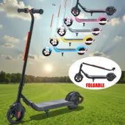 Foldable Kids Electric Scooter 250W 16KM/H 15KM Range Portable Teenager E-Bike
