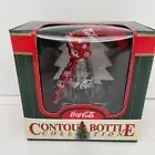 Coca-Cola 1998 Contour Bottle Collection Bottle With Red Scarf