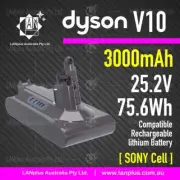 True Capacity 3000mAh 25.2V for Dyson V10 SV12 Animal Pro Fluffy Absolute Total