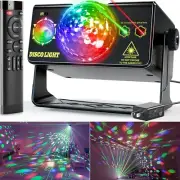 Disco Lights, Party Lights caivimvn Strobe Light Sound Activated LED DJ Light...