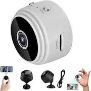 Secret Scope Camera,Secret Scope Mini Security Camera Elonmusk,Magnetic WiFi Cameras Outdoor Wireless 1080P HD,Wire-Free Monitor with Night Vision & Weatherproof Function(White)