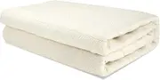 JMIATRY Primary Tufting Cloth 82" x 118" Monks Cloth Tufting Fabric with Marked Lines Monks Clothes for Punch Needle, Tufting Gun, Rug Punch