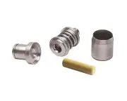 C. S. Osborne and Co. No. WDIHUXC302: 2 Pc. Button Covering Dies and Cutter, ...