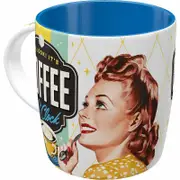 Coffee O'Clock Mug Nostalgic Art