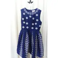 在飛比找蝦皮購物優惠-Omueses寶藍色洋裝