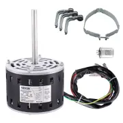 1/3HP Furnace Blower Motor, 110/120V, 4.4A, 1075RPM, 48 Frame, 5.2" Shaft Length