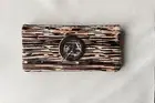 Mimco Fur Leather Bifold Wallet Purse