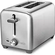 [BELLA] 2 Slice Toaster with Extra Wide Toast Slots and Removable Crumb Compartment - 6 Browning Levels, Automatic Shut-Off and Warm-up Function - Toast Bread, Bagel and Waffles