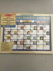 Magnetic/Dry Erase Monthly Calendar For Kids, TEACHERS, Home Melissa And Doug