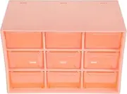 EPIGEIST Multipurpose Drawer Storage Box Nine Compartment Organizer for Jewelry Stationery Spices and Items Practical Desktop Storage Soft