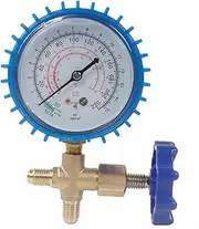 Generic Automotive Air Conditioner Gauge Set Manifold Gauge with Assorted Color Hoses for Efficient Refrigeration Service and Maintenance