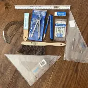 Staedtler Drafting Set Masterbow Mars 780 989 964 Lumograph 200 Tools Germany