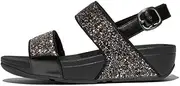 [FitFlop] Women's Lulu Multi-Tonal Glitter Back-Strap Sandals