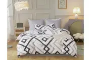 Ashwin Quilt/Doona/Duvet Cover Set M458